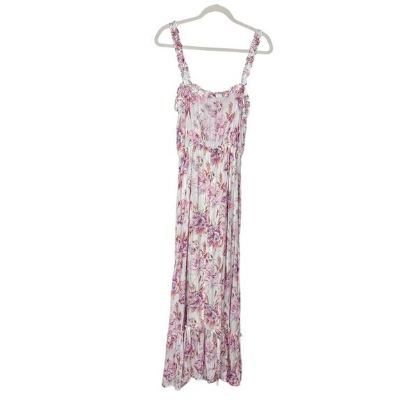 Lovestitch Pink Floral Maxi Dress - Picture 4 of 16